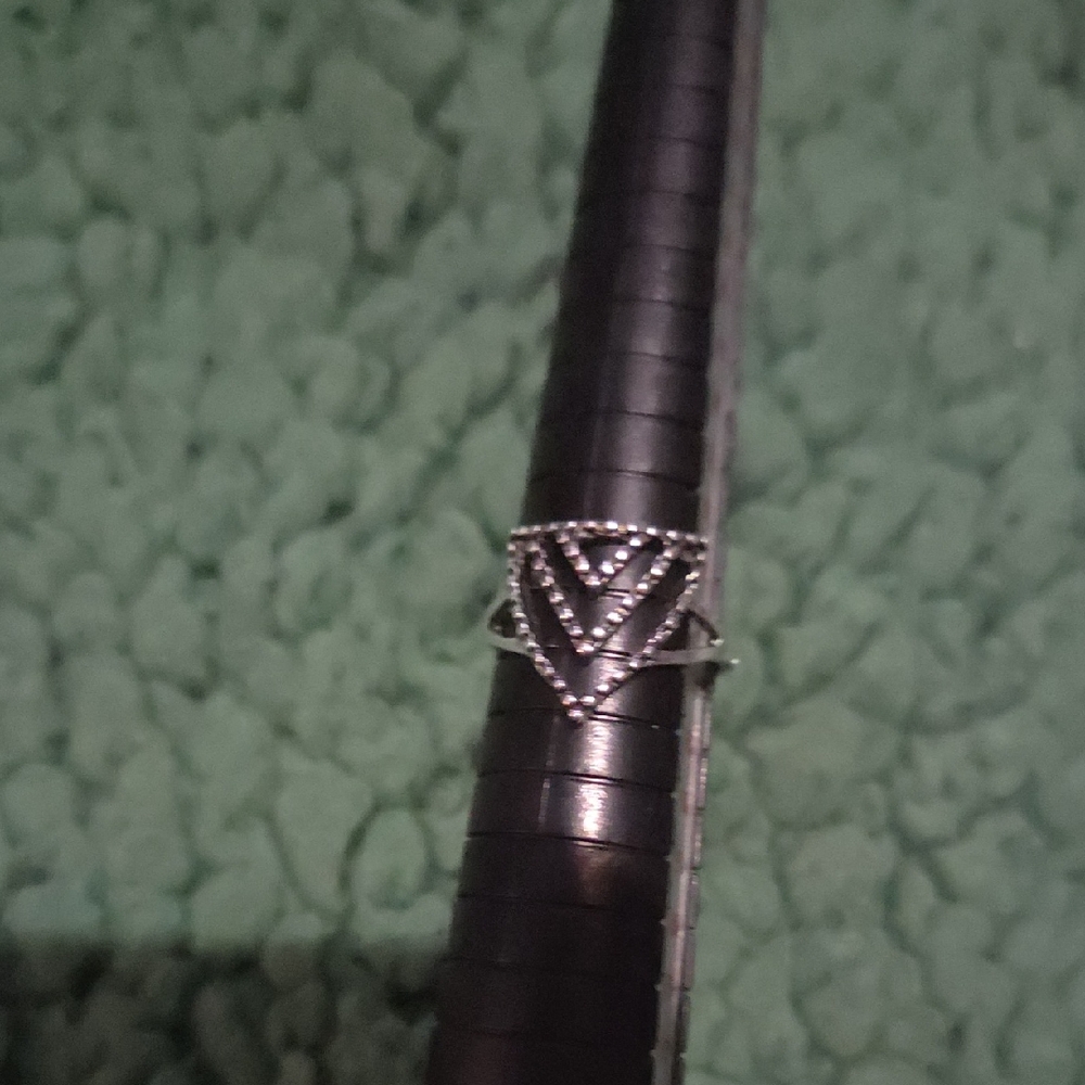 🩷3 For $10🩷Elegant Silver Geometric Ring 6.5